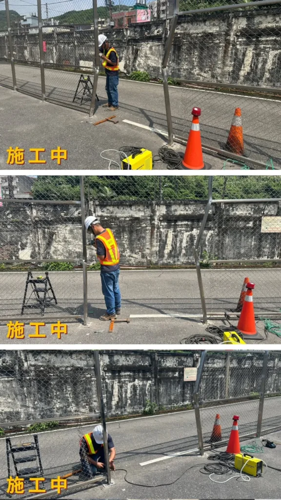 台基物流鐵工圍籬工程