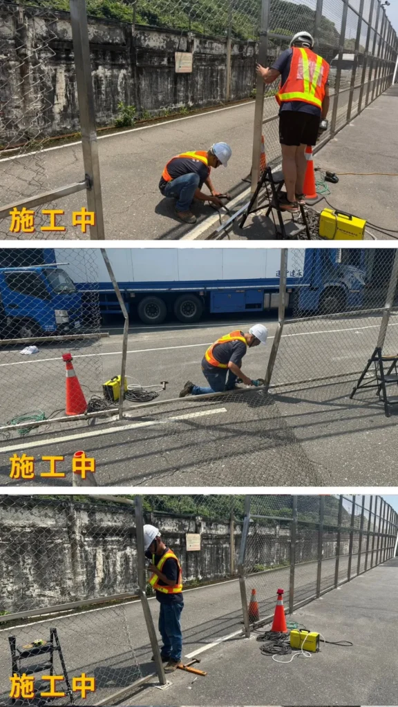 台基物流鐵工圍籬工程