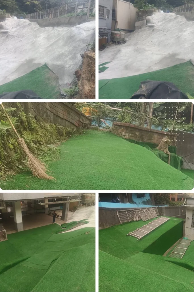 基隆市仁愛區邊坡泥作
