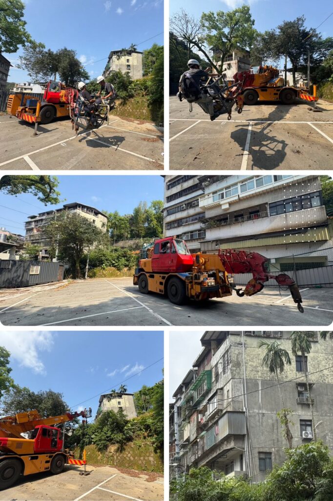 基隆市仁愛愛-洩水管修改高空作業
