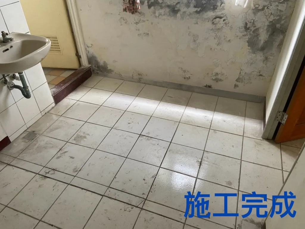 桃園龍潭家庭清運完成後雜物間恢復可整理空間