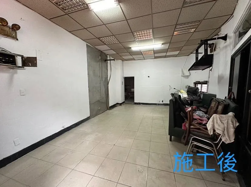 基隆仁愛區全室油漆完成，主要室內牆面整理後空間觀感較為整潔